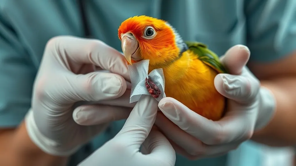 5 Passos Cruciais: Primeiros Socorros para Aves Exóticas com Sangramento Grave